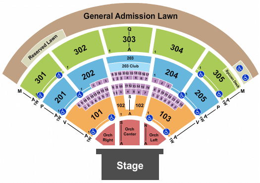 North Island Credit Union Amphitheatre Rod Stewart Seating Chart
